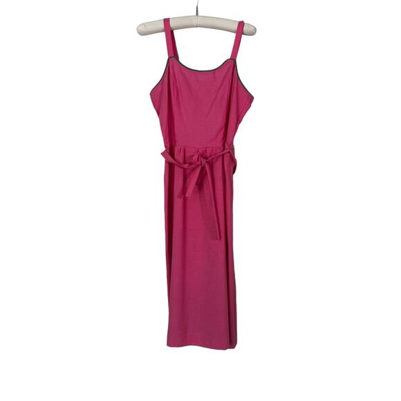 ✨Vintage 70s/80s Pink & Green sun summer‎ dress & jacket with tags Perwinkle 10 - Picture 3 of 13